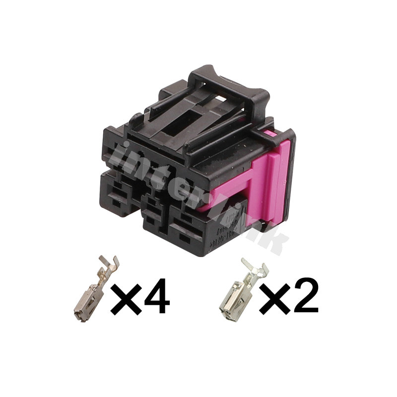 zástrčka VW Seria 2.8/6.3 obal dutiniek 4P+2P
