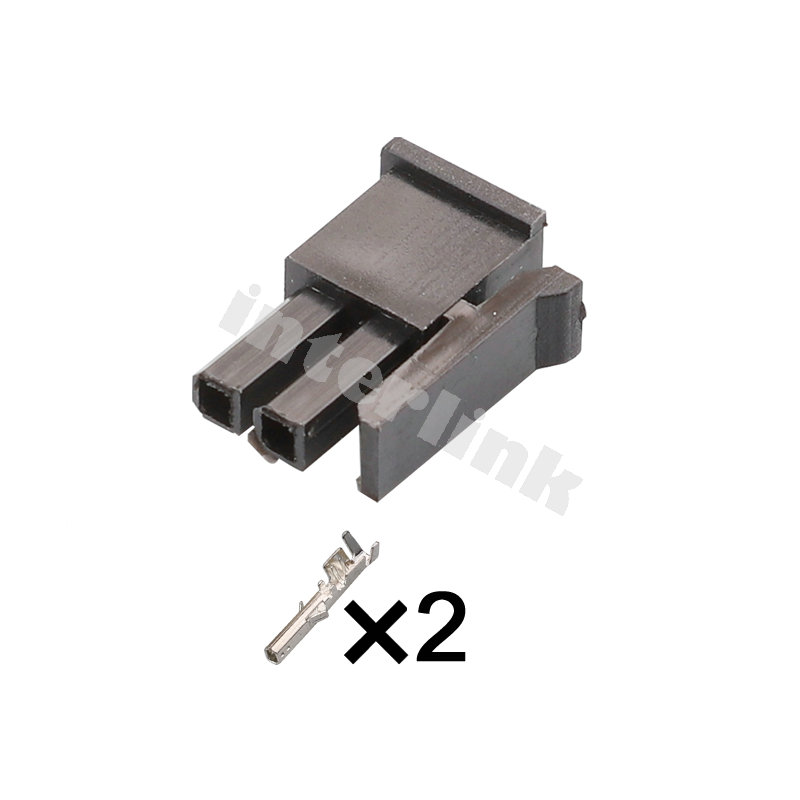 zástrčka Micro-Fit obal dutiniek 2P