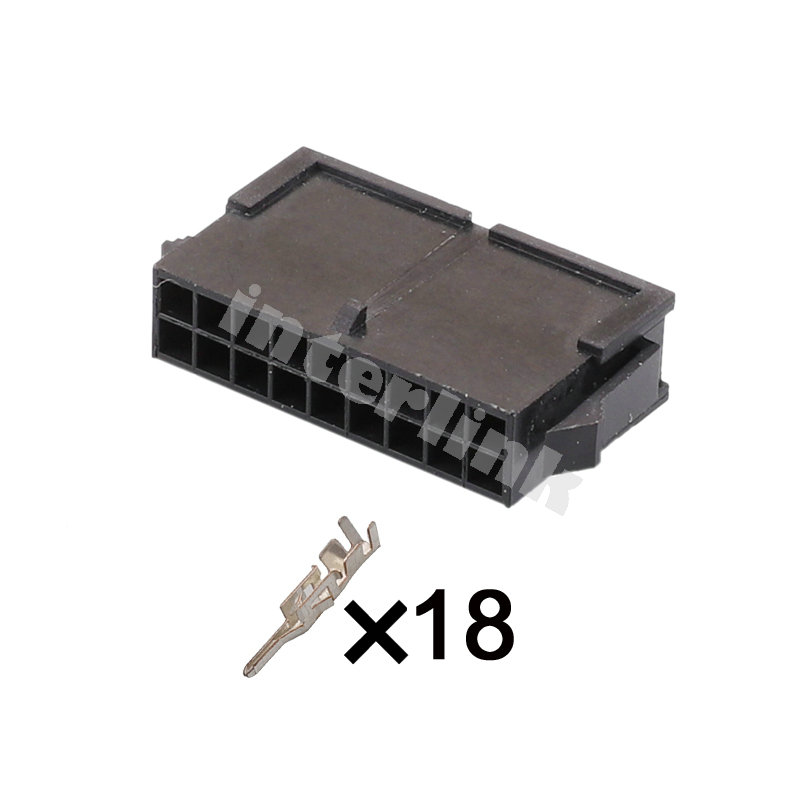 zásuvka Micro-Fit obal kolíkov 18P