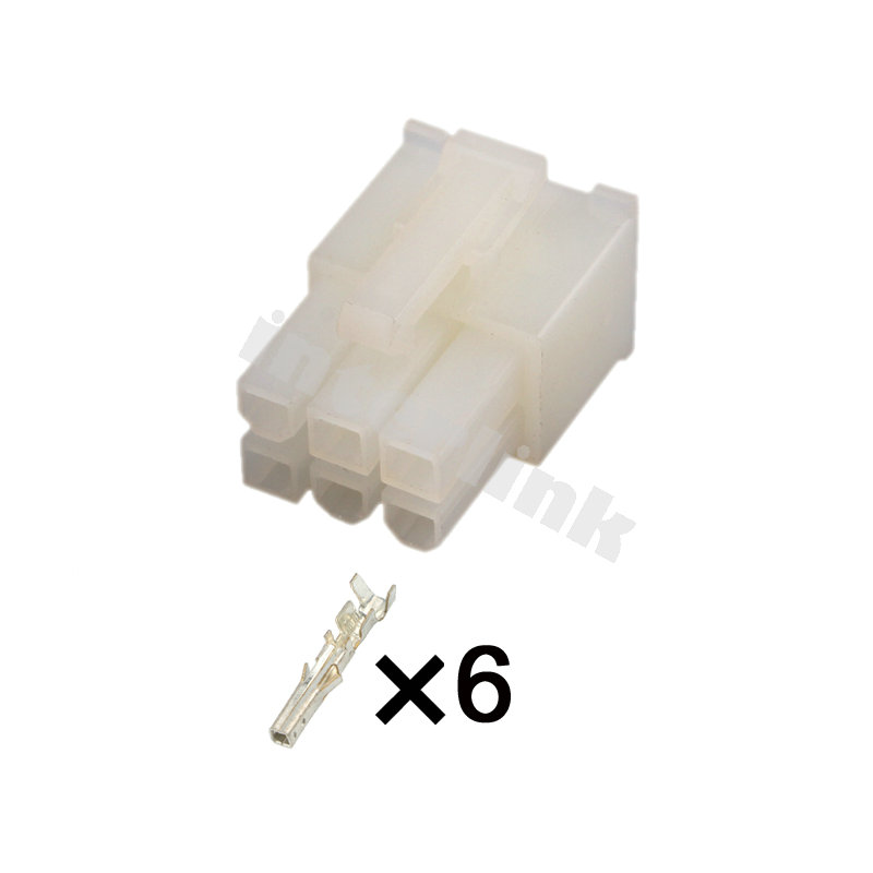 zástrčka Mini-Fit obal dutiniek 6P