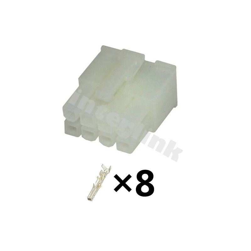 zástrčka Mini-Fit obal dutiniek 8P