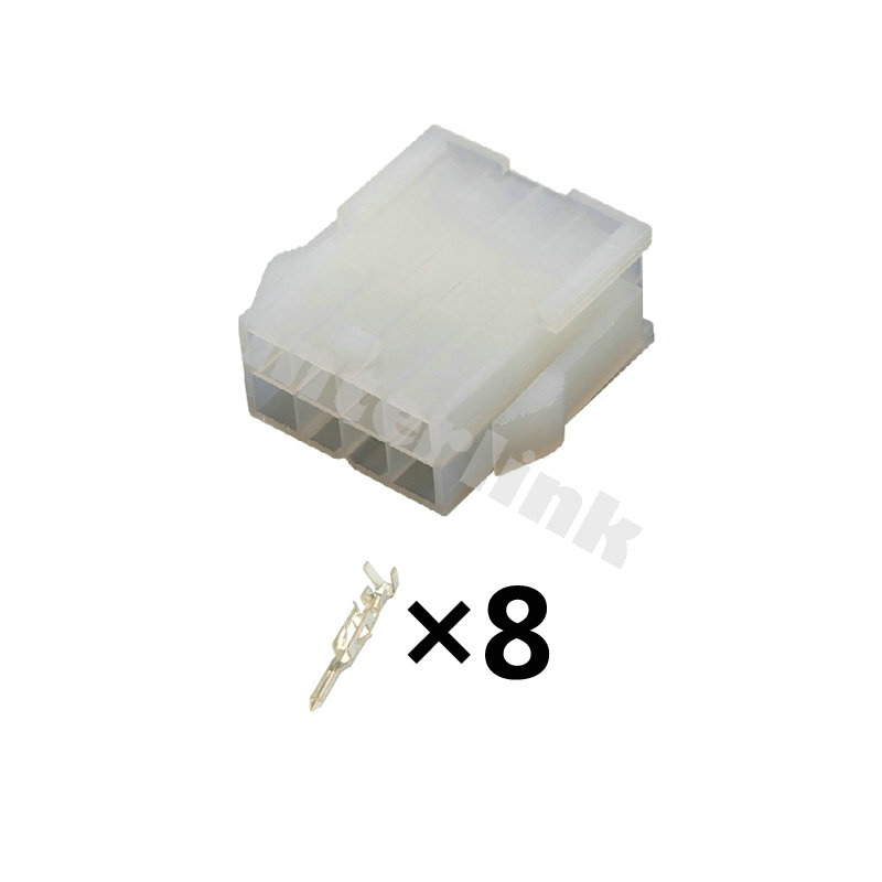 zásuvka Mini-Fit obal kolíkov 8P