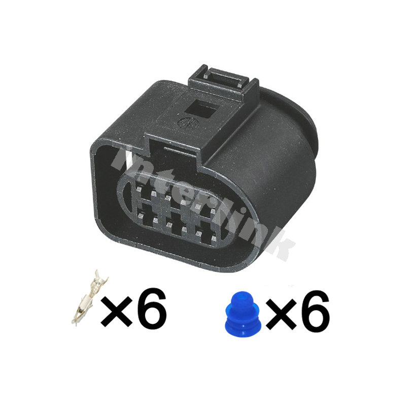 zástrčka FEP Seria 2.8 obal dutiniek 6P 2x3