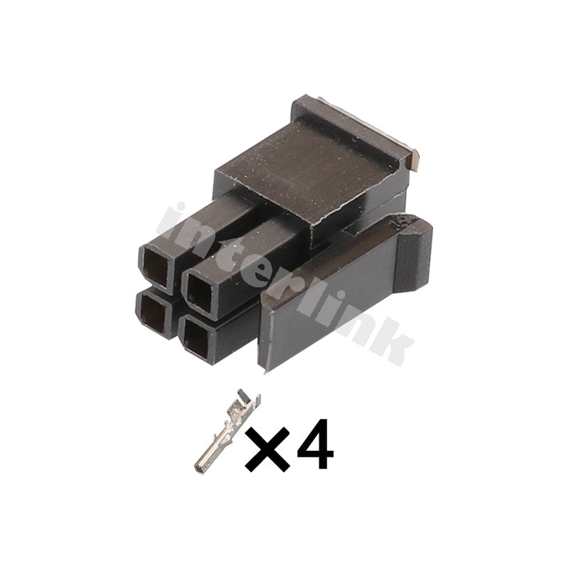 zástrčka Micro-Fit obal dutiniek 4P