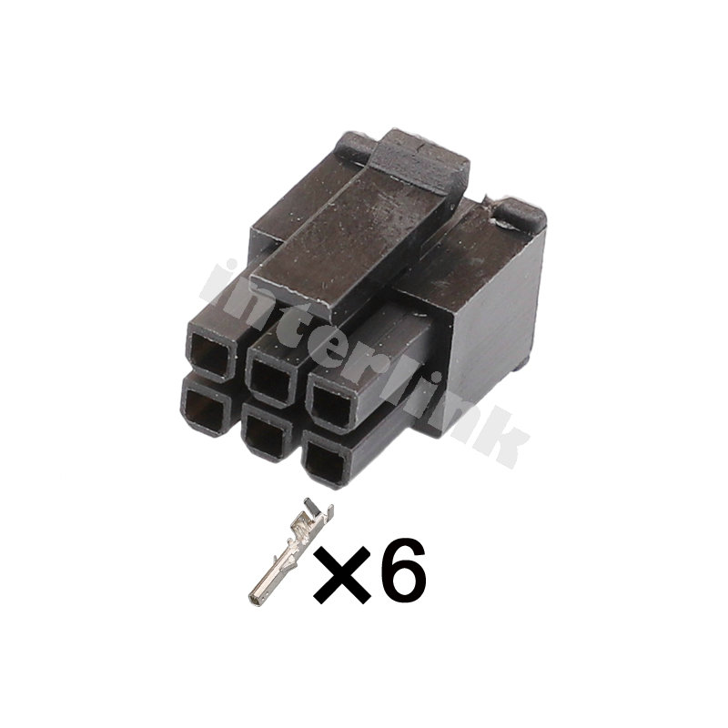 zástrčka Micro-Fit obal dutiniek 6P