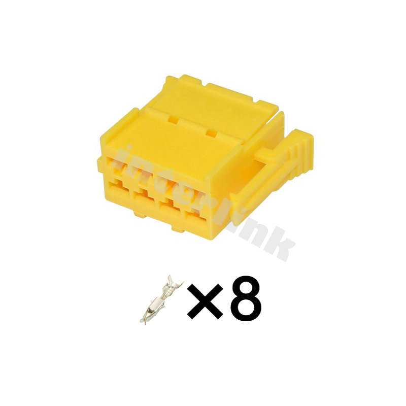 zástrčka Timer obal dutiniek 8P žltá
