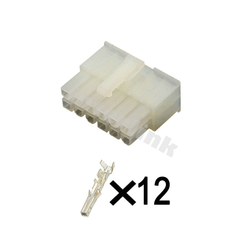 zástrčka Mini-Fit obal dutiniek 12P