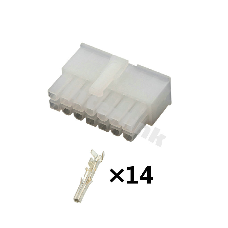 zástrčka Mini-Fit obal dutiniek 14P