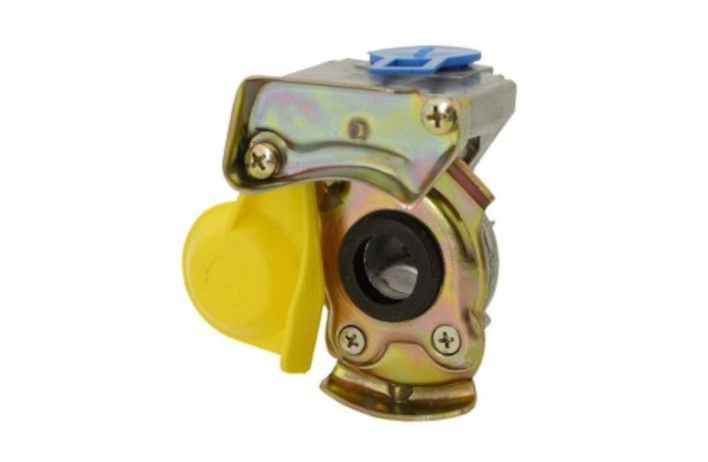 Hlavica vzduchová M16 bez ventilu žltá