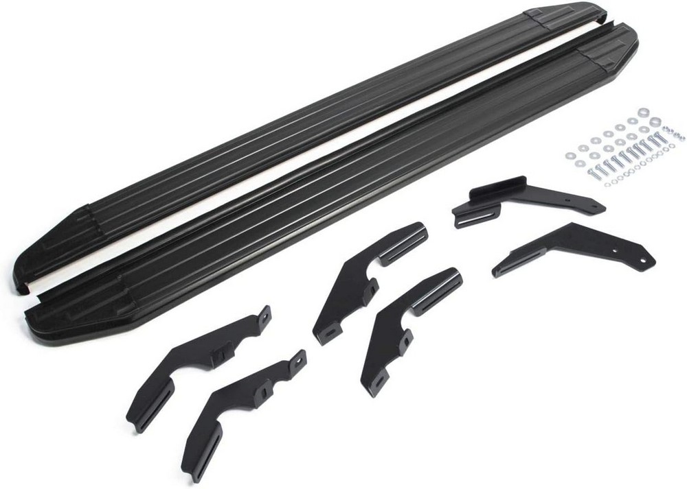 Premium Black Bočné nášľapy Toyota Hilux Revo  2015-up