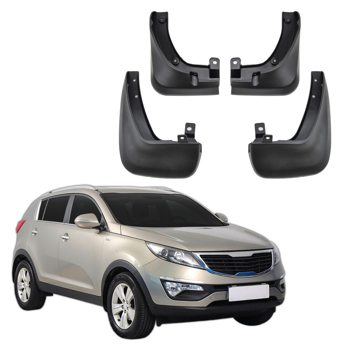 Lapače nečistôt KIA Sportage 2010-2015 4 ks