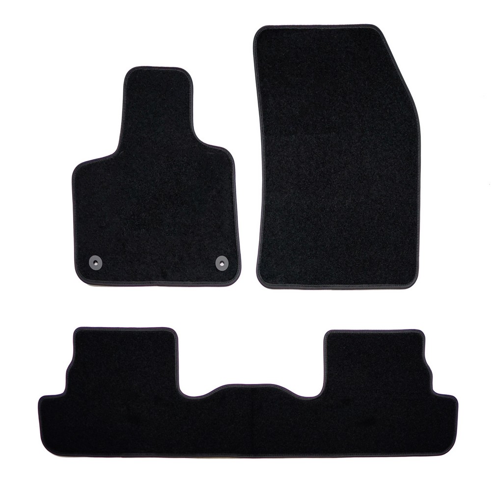 Velúrové rohože ProBlack Peugeot 3008 hybrid 2021-up 3pcs