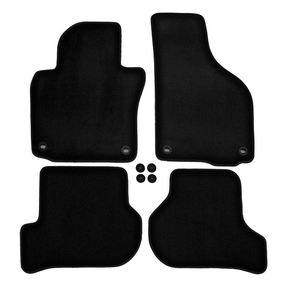 Velúrové rohože Volkswagen Golf V 2003-2008 4pcs