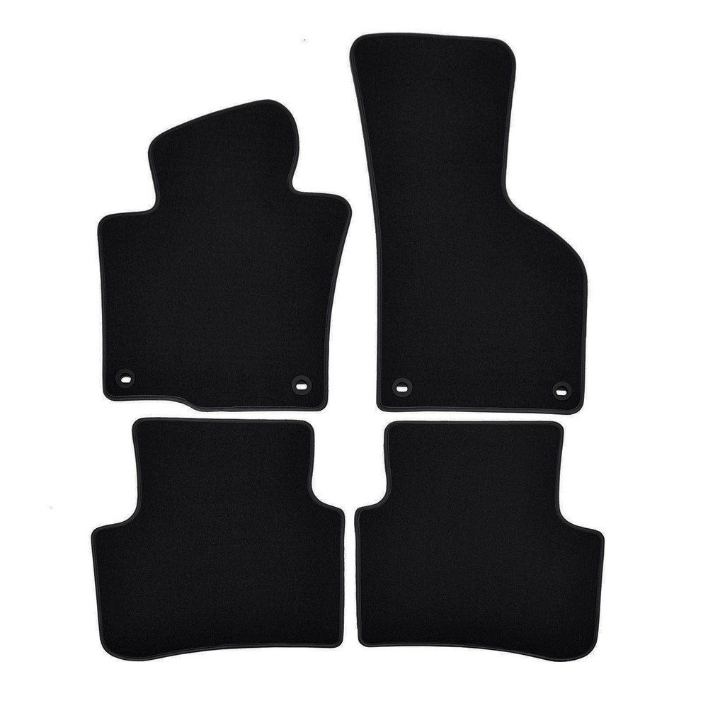 Velúrové rohože Volkswagen Passat B6/B7/CC 2005-2015 4pcs