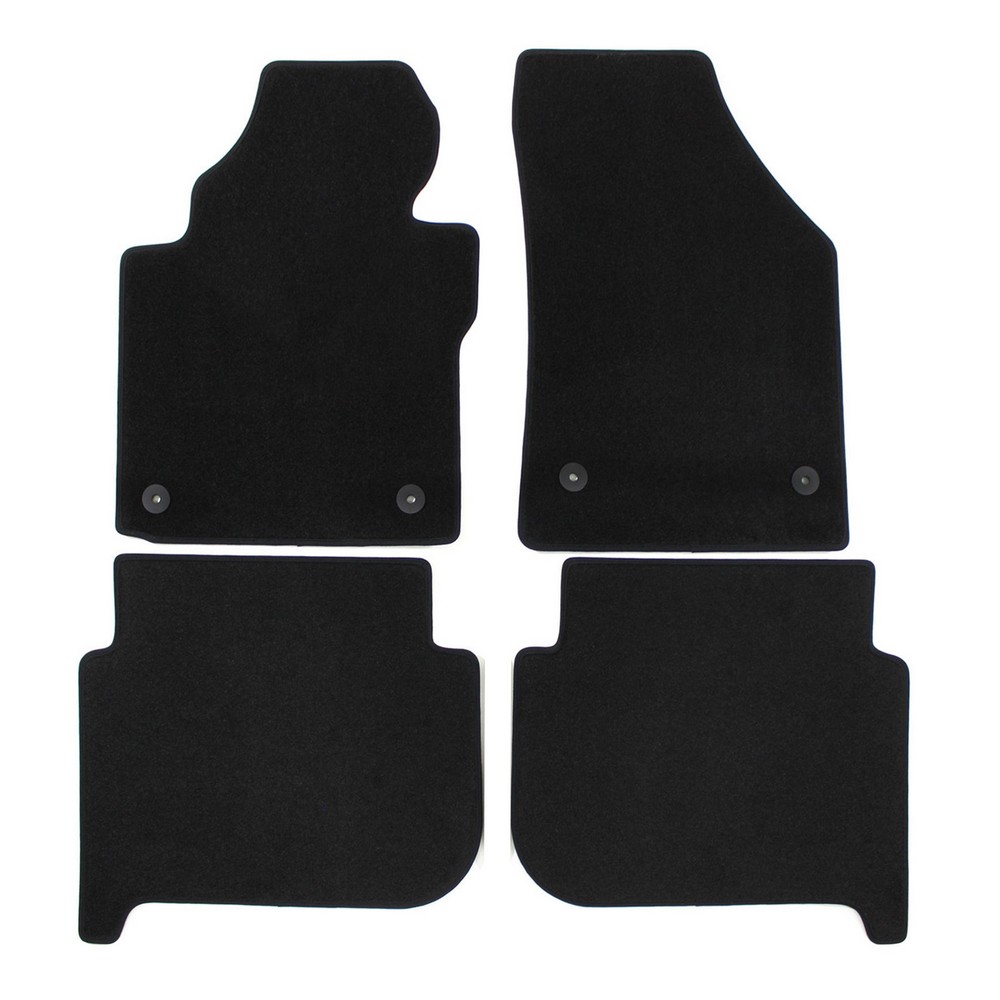 Velúrové rohože Volkswagen Touran 2011-2015 4pcs
