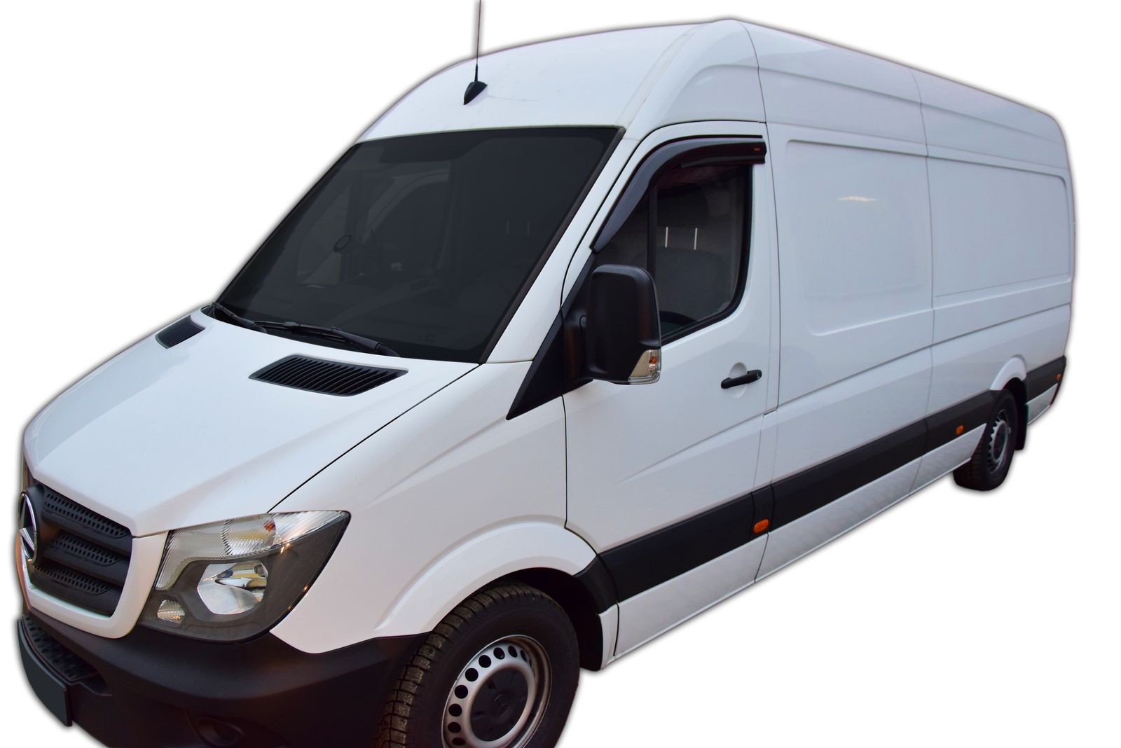 Okenné deflektory SCOUTT Mercedes Sprinter 2D 2006-2018 2 ks predné