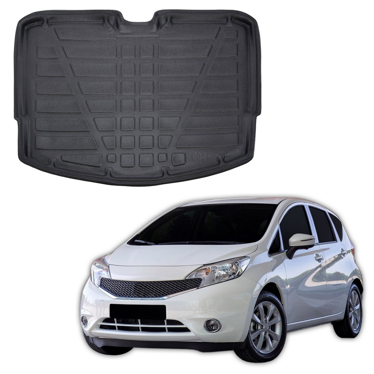 Plastová vanička do kufra Nissan Note 2013-2020 dolná podlaha