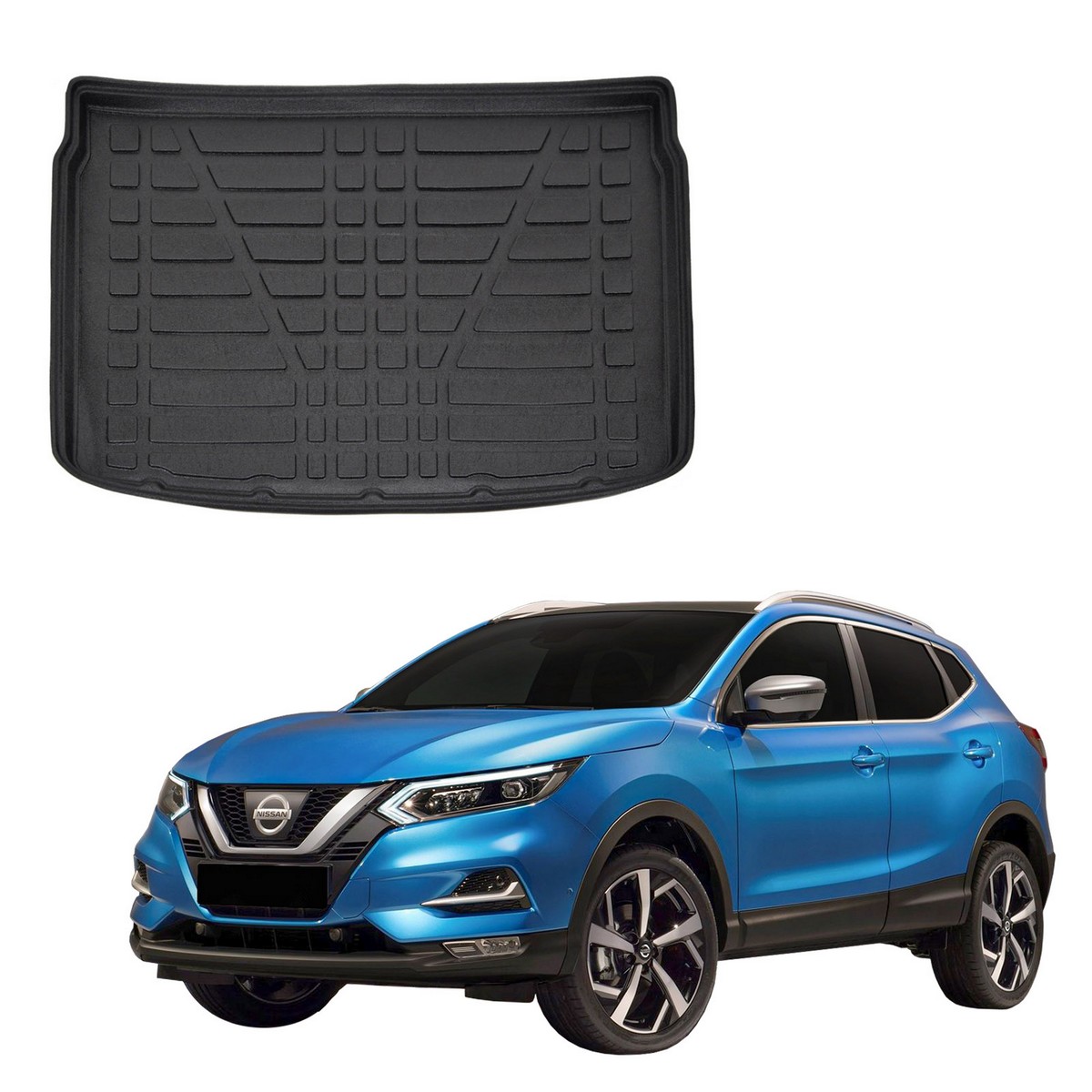 Plastová vanička do kufra Nissan Qashqai 2014-2021