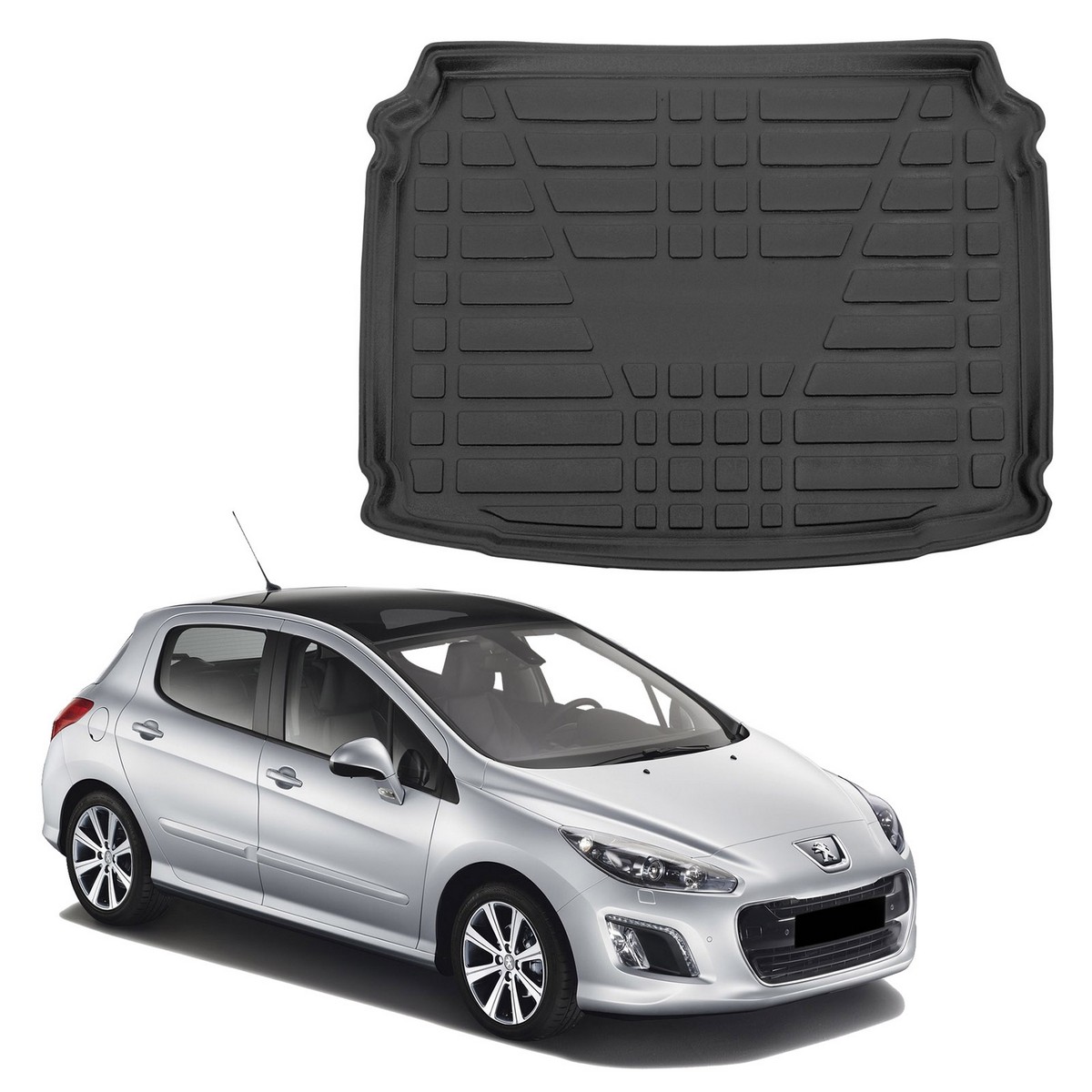 Plastová vanička do kufra Peugeot 308 HTB 2014-2021