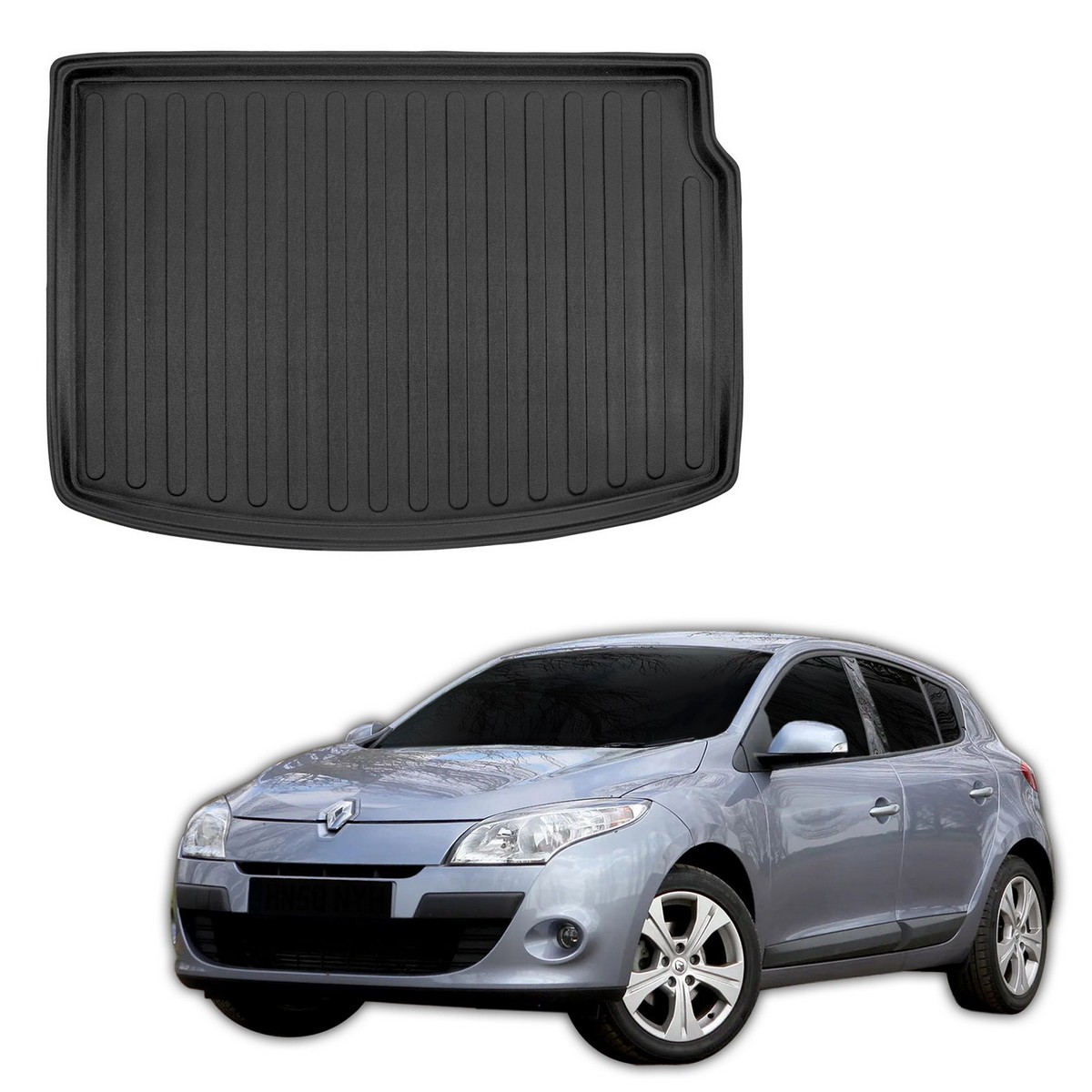 Plastová vanička do kufra Renault Megane HB 3 dverový, 5 dverový 2008-2015