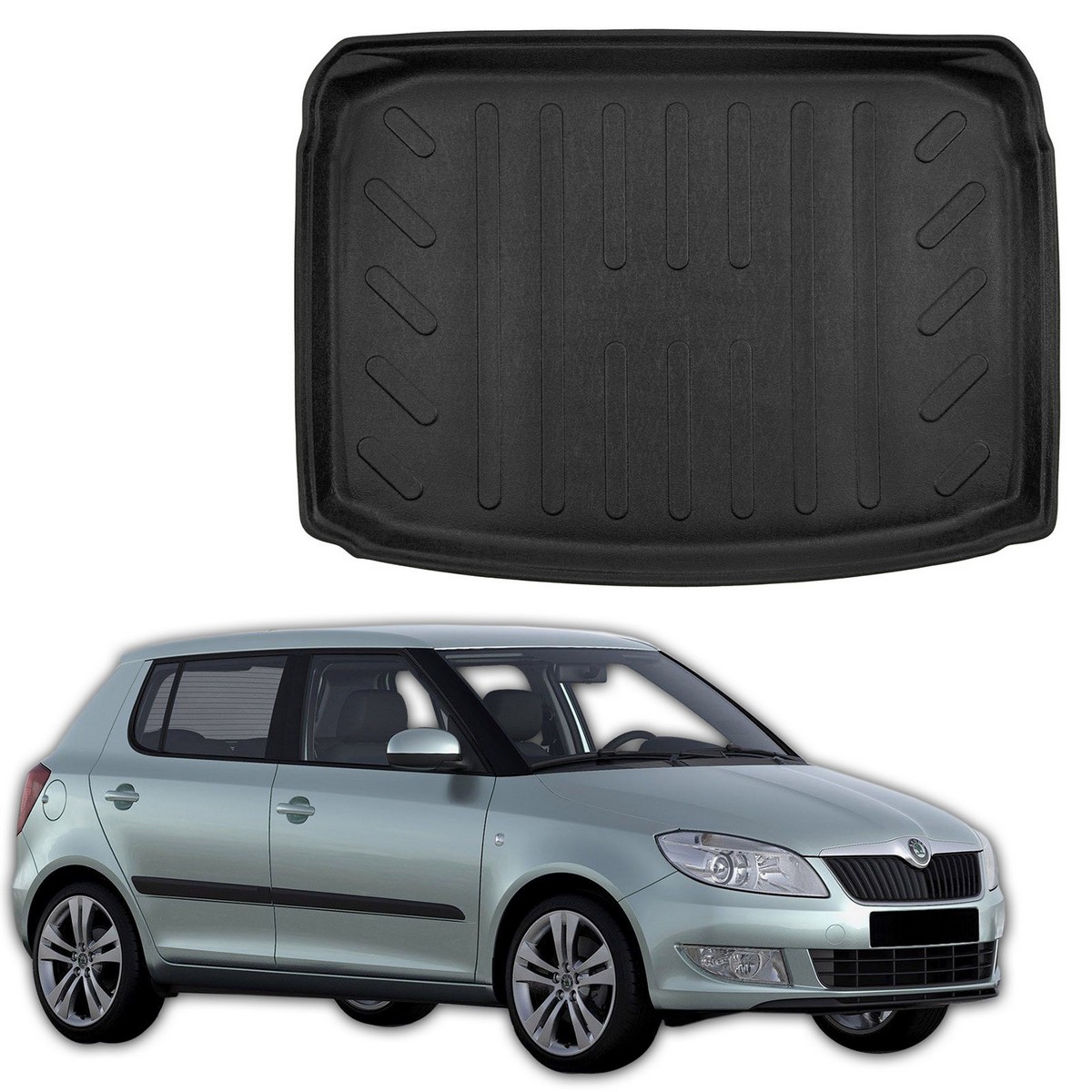 Plastová vanička do kufra Škoda Fabia HB 2007-2014