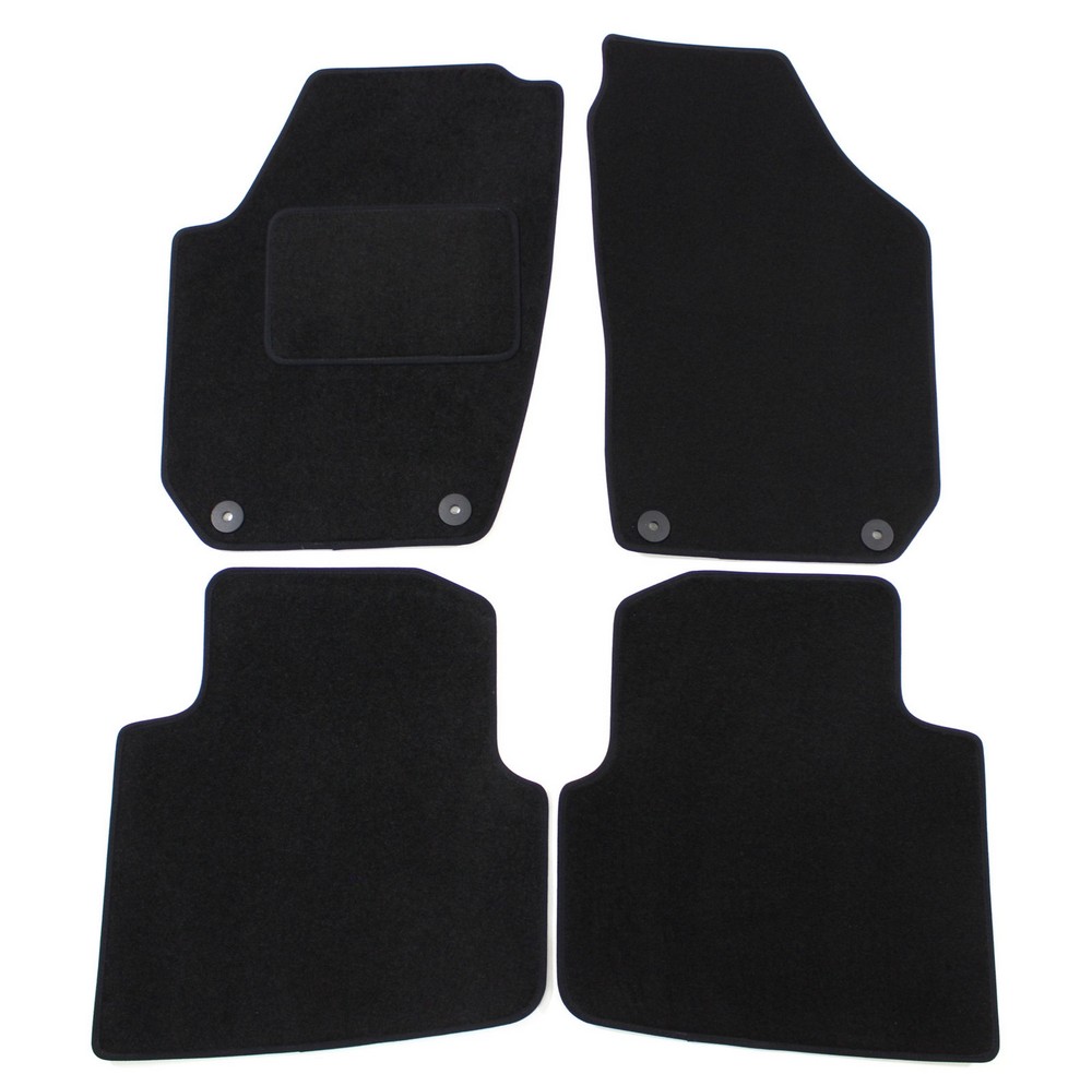 Velúrové rohože Skoda Roomster 2006-2015 4pc