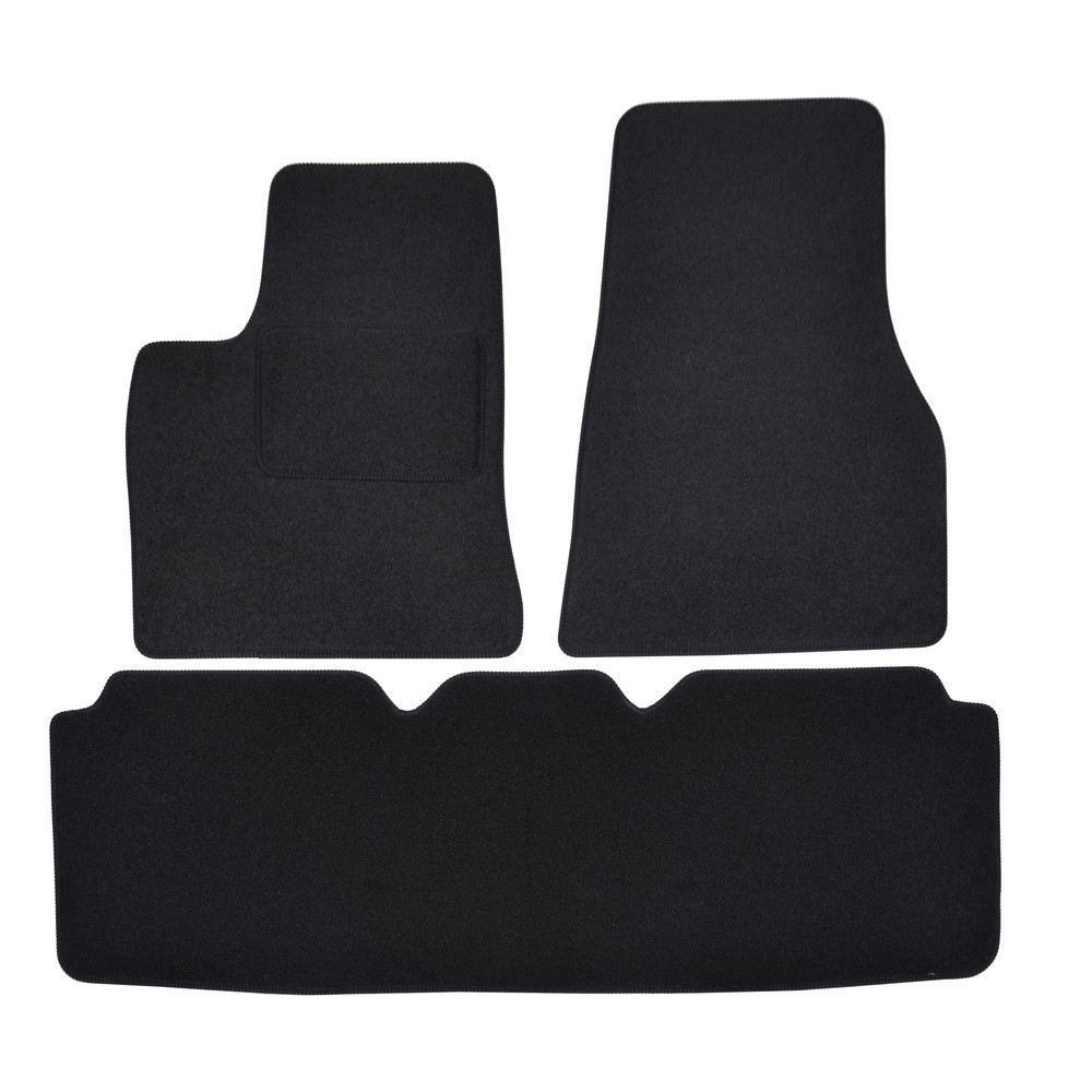 Velúrové rohože Tesla S 2012-up 3pcs