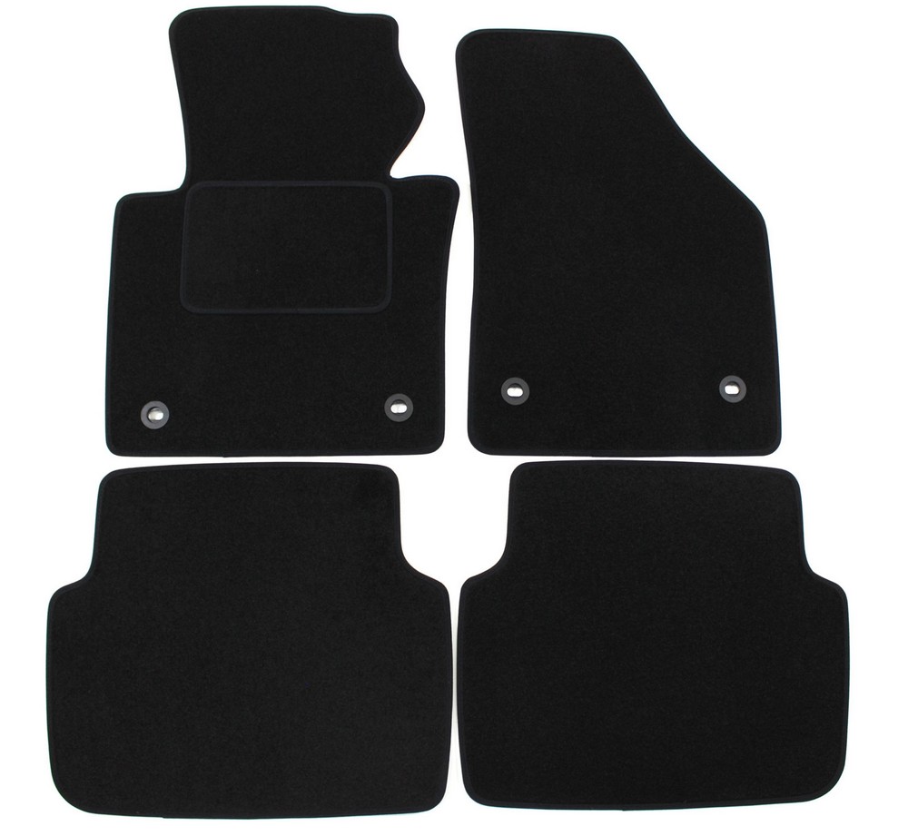 Velúrové rohože Volkswagen Touran 2003-2010 4pc