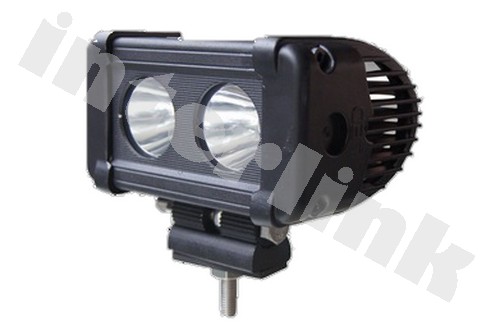 Rampa svetelná Cree 1800lm 2xLED - bodová 124mm