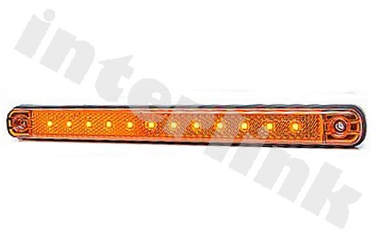 Svetlo obrysové LED - W115 oranžové