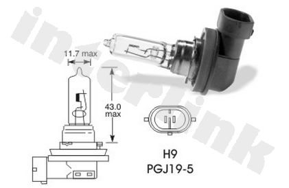 Žiarovka halogénová H9 12V 65W