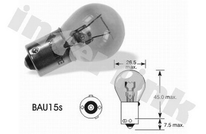 Žiarovka BAU15s 24V 21W