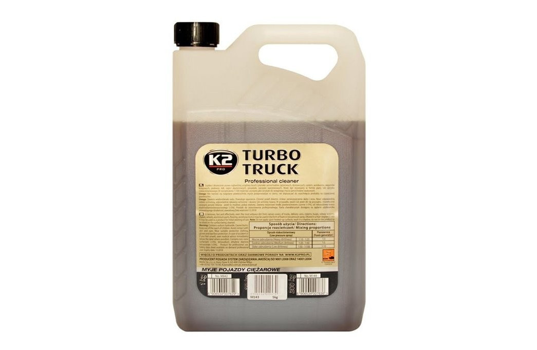 K2 TURBO TRUCK 5 kg - profesionálny čistič na kamióny
