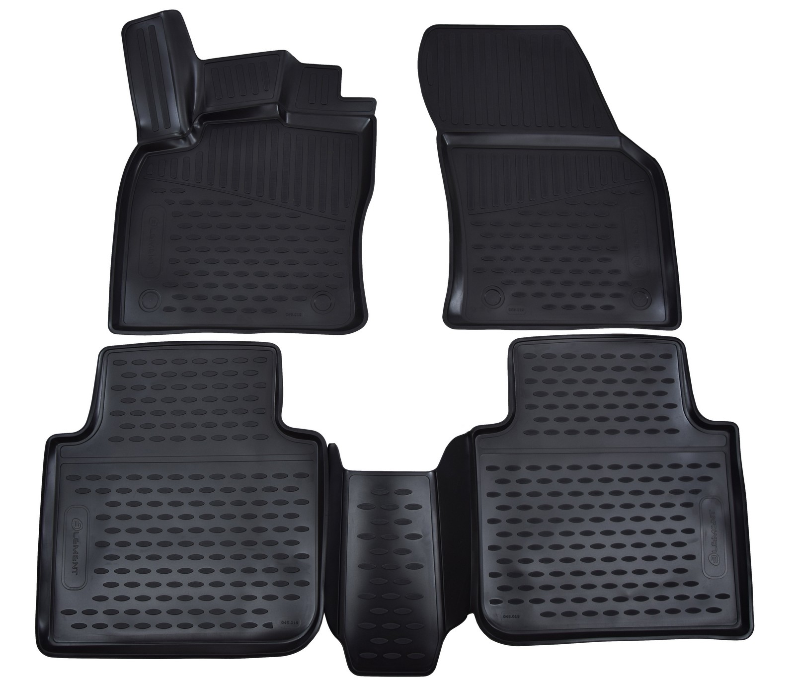 Gumené rohože Tiguan Allspace 2016-2024 4pcs