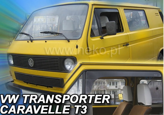 Okenné deflektory Volkswagen T-3 Transporter 2D 1979-1990 2 ks predné
