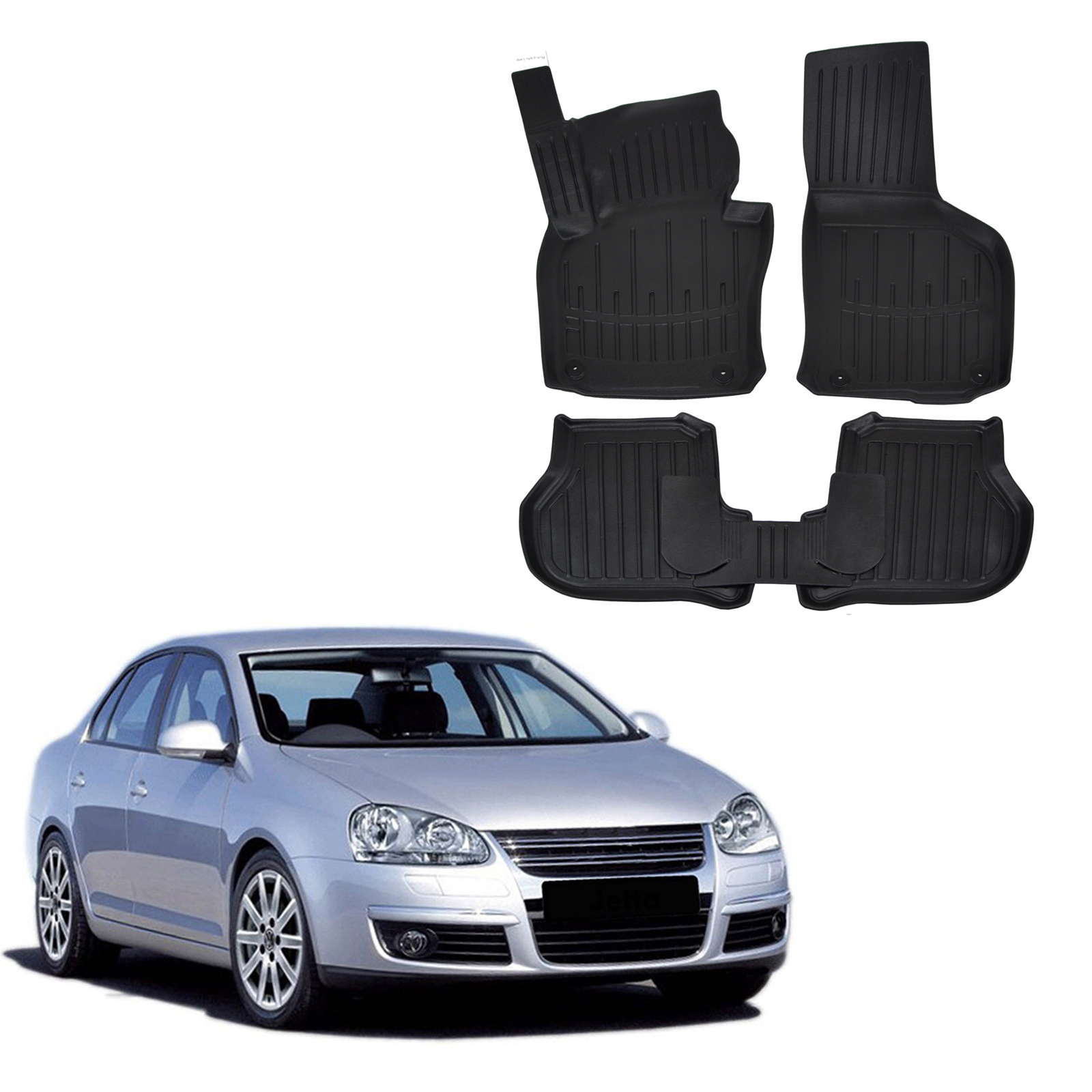 Gumené rohože Volkswagen Jetta 2005-2010