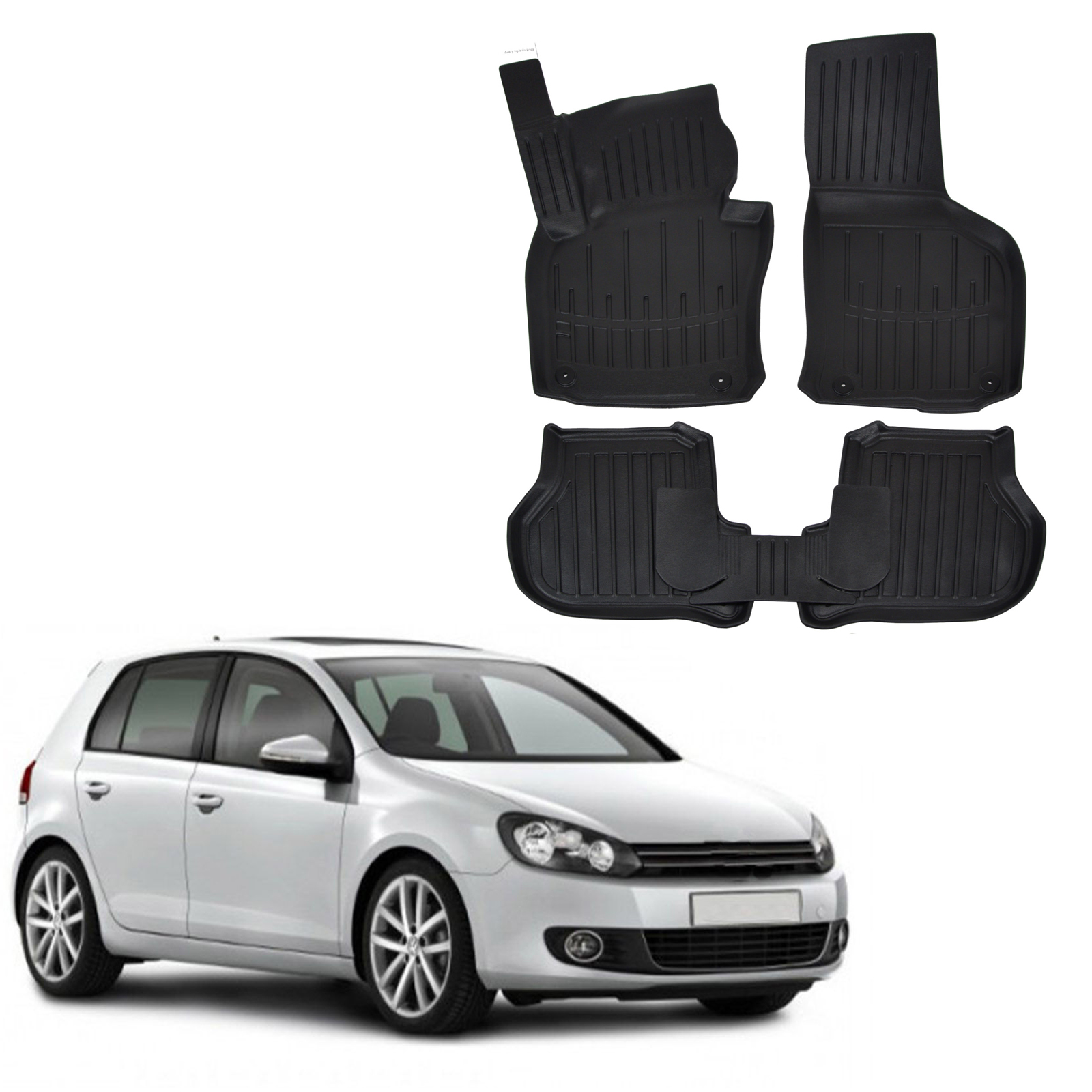 Gumené rohože Volkswagen Golf VI 2008-2013