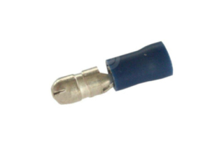 Kolík valcový izolovaný 4mm / 1,5-2,5mm2 - modrý