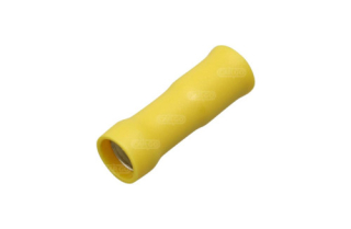 Dutinka valcová izolovaná 5mm / 2,5-6,0mm2 - žltá