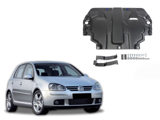 Oceľový kryt motora a prevodovky Volkswagen  Golf V všetky motory 2004-2008