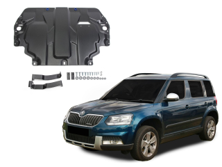 Oceľový kryt motora a prevodovky Skoda  Yeti všetky motory 2009-2017
