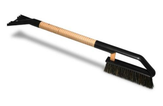 Škrabka s metličkou rebrovaná 70 cm