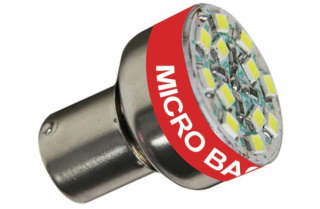 Žiarovka LED s cúvacím alarmom 12V