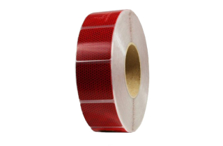 Reflexná páska kontúrovacia červená na plachtu – 1m