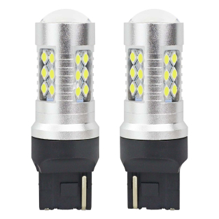 LED žiarovky CANBUS 3030 24SMD T20 7440 W21W White 12V/24V